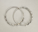 “Tanisha” Hoop Earrings - Clear