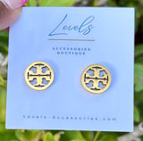 “TT III” Earrings - Gold