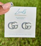“GG Lux II” Silver- Small Earrings