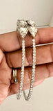 “Tanisha” Hoop Earrings - Clear