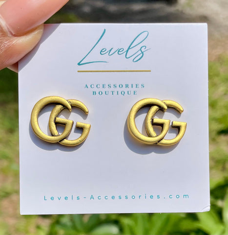 “GG Lux II” Gold- Small Earrings