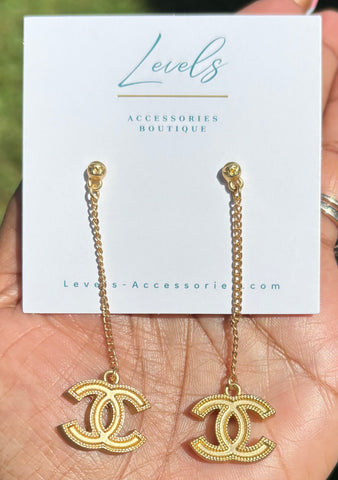 “CC GNO" Earrings”