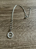 M Necklace - Silver II