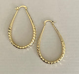 “Rita” Hoop Earrings Gold