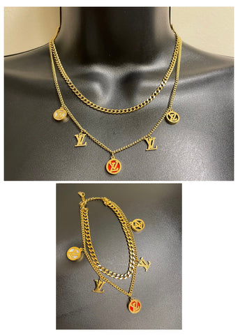 lv jewelry set